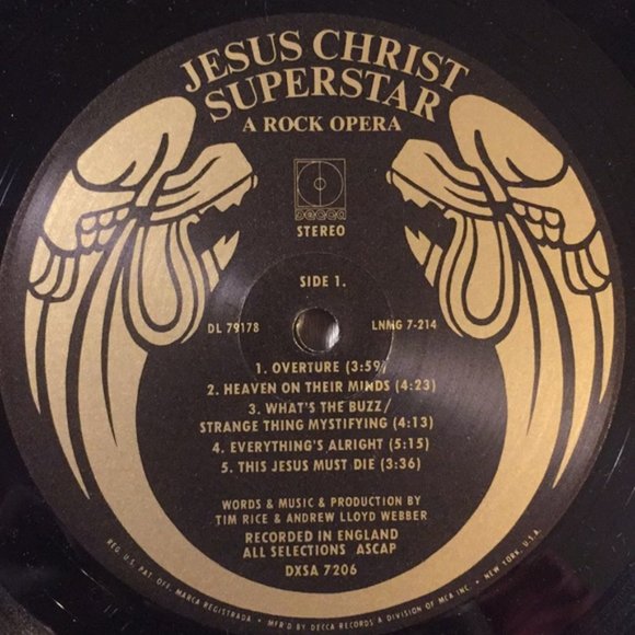 Jesus Christ Superstar -(A Rock Opera) Vinyl 2xLP - Picture 4 of 7